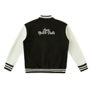Two-Tone Fleeced Varsity Jacket