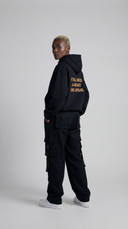 Boxy Cinched Hem Hoodie - Ya'll Need A Heart Like Jesus