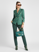 UPPER WEST SIDE Emerald Double-Breasted Blazer BYMANYC ® New York